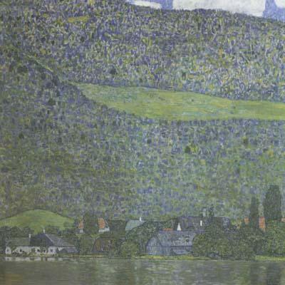 Gustav Klimt Unterach on Lake Atter (mk20) Sweden oil painting art